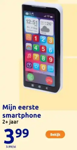 Action Mijn eerste smartphone aanbieding