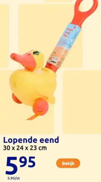 Action Lopende eend aanbieding