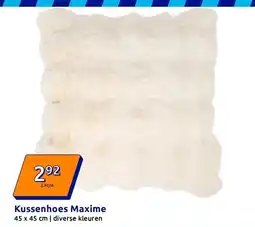Action Kussenhoes Maxime aanbieding