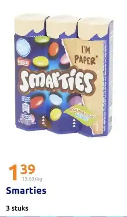 Action Smarties aanbieding