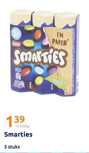 Action Smarties aanbieding