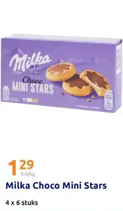 Action Milka Choco Mini Stars aanbieding