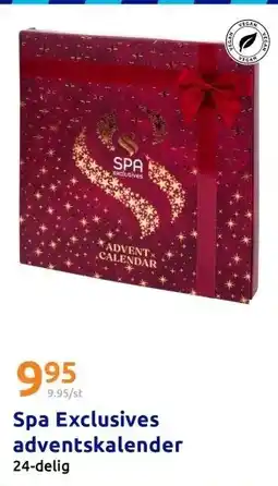 Action Spa Exclusives adventskalender aanbieding