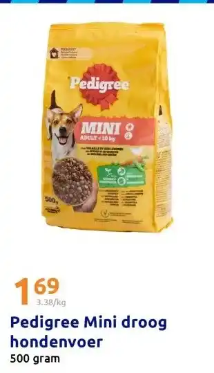 Action Pedigree Mini droog hondenvoer aanbieding