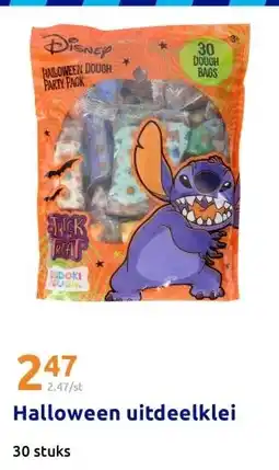 Action Halloween uitdeelklei aanbieding