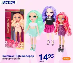 Action Rainbow High modepop aanbieding