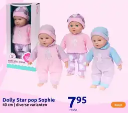 Action Dolly Star pop Sophie aanbieding