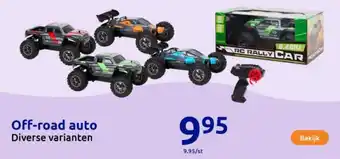 Action Off-road auto aanbieding