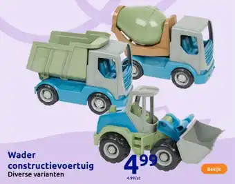 Action Wader constructievoertuig aanbieding