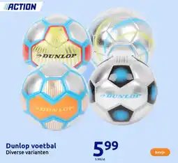 Action Dunlop voetbal aanbieding