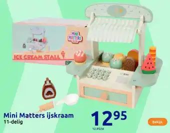 Action Mini Matters ijskraam aanbieding