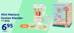Action Mini Matters houten blender aanbieding