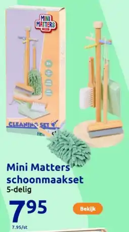Action Mini Matters schoonmaakset aanbieding