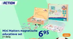 Action Mini Matters magnetische educatieve set aanbieding