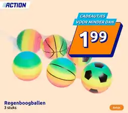 Action Regenboogballen aanbieding