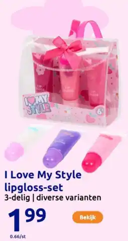 Action I Love My Style lipgloss-set aanbieding