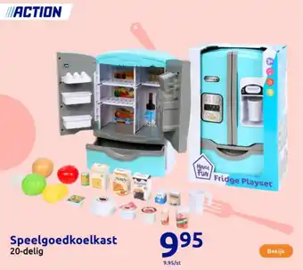 Action Speelgoedkoelkast aanbieding