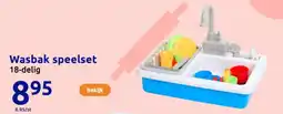 Action Wasbak speelset aanbieding