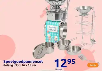 Action Speelgoedpannenset aanbieding