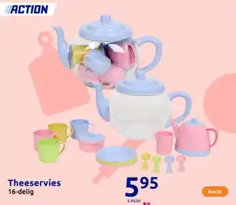 Action Theeservies aanbieding