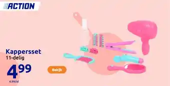 Action Kappersset aanbieding