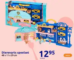 Action Dierenarts speelset aanbieding