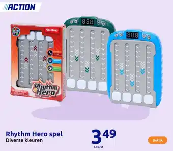 Action Rhythm Hero spel aanbieding