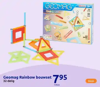 Action Geomag Rainbow bouwset aanbieding