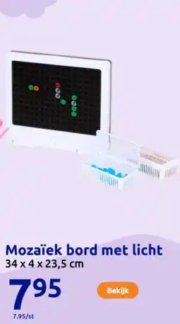 Action Mozaïek bord met licht aanbieding