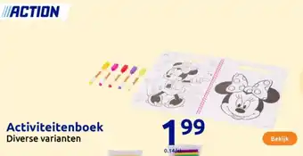 Action Activiteitenboek aanbieding