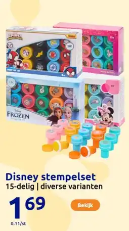 Action Disney stempelset aanbieding