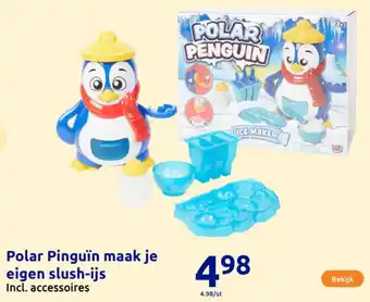 Action Polar Pinguïn maak je eigen slush-ijs aanbieding