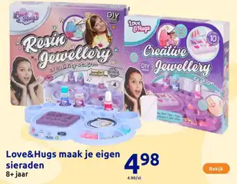 Action Love&Hugs maak je eigen sieraden aanbieding