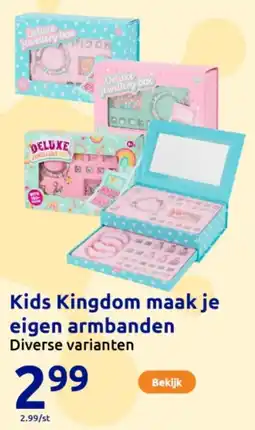 Action Kids Kingdom maak je eigen armbanden aanbieding