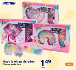 Action Maak je eigen sieraden aanbieding