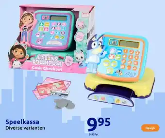 Action Speelkassa aanbieding