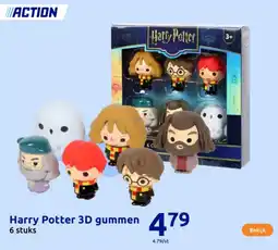 Action Harry Potter 3D gummen aanbieding