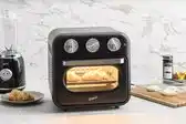 Bol.com Oven en Airfryer zwart Retro OldScool aanbieding
