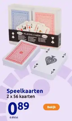 Action Speelkaarten aanbieding