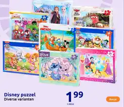 Action Disney puzzel aanbieding