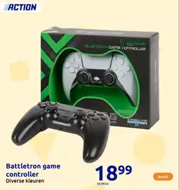 Action Battletron game controller aanbieding