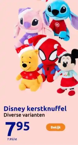 Action Disney kerstknuffel aanbieding