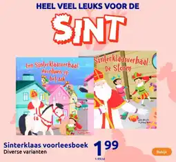 Action Sinterklaas voorleesboek aanbieding