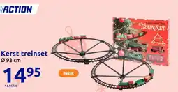Action Kerst treinset aanbieding