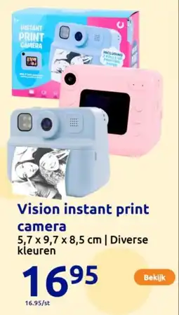 Action Vision instant print camera aanbieding