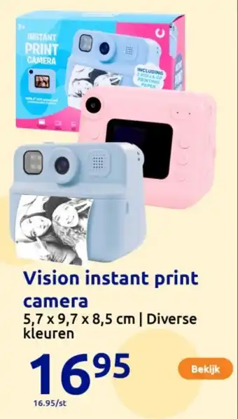 Action Vision instant print camera aanbieding