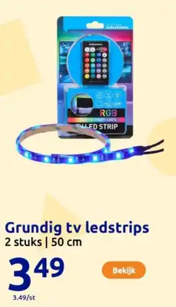 Action Grundig tv ledstrips aanbieding