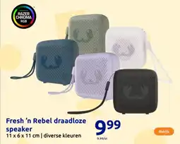 Action Fresh 'n Rebel draadloze speaker aanbieding