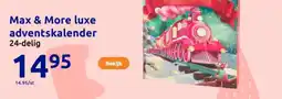 Action Max & More luxe adventskalender aanbieding