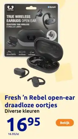 Action Fresh 'n Rebel open-ear draadloze oortjes aanbieding